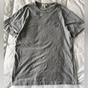 Acne Studios Nash Face Logo Crewneck Shirt